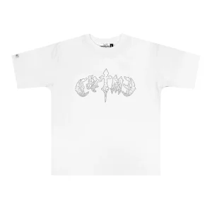 DIAMOND GOTHIC CROSS TEE