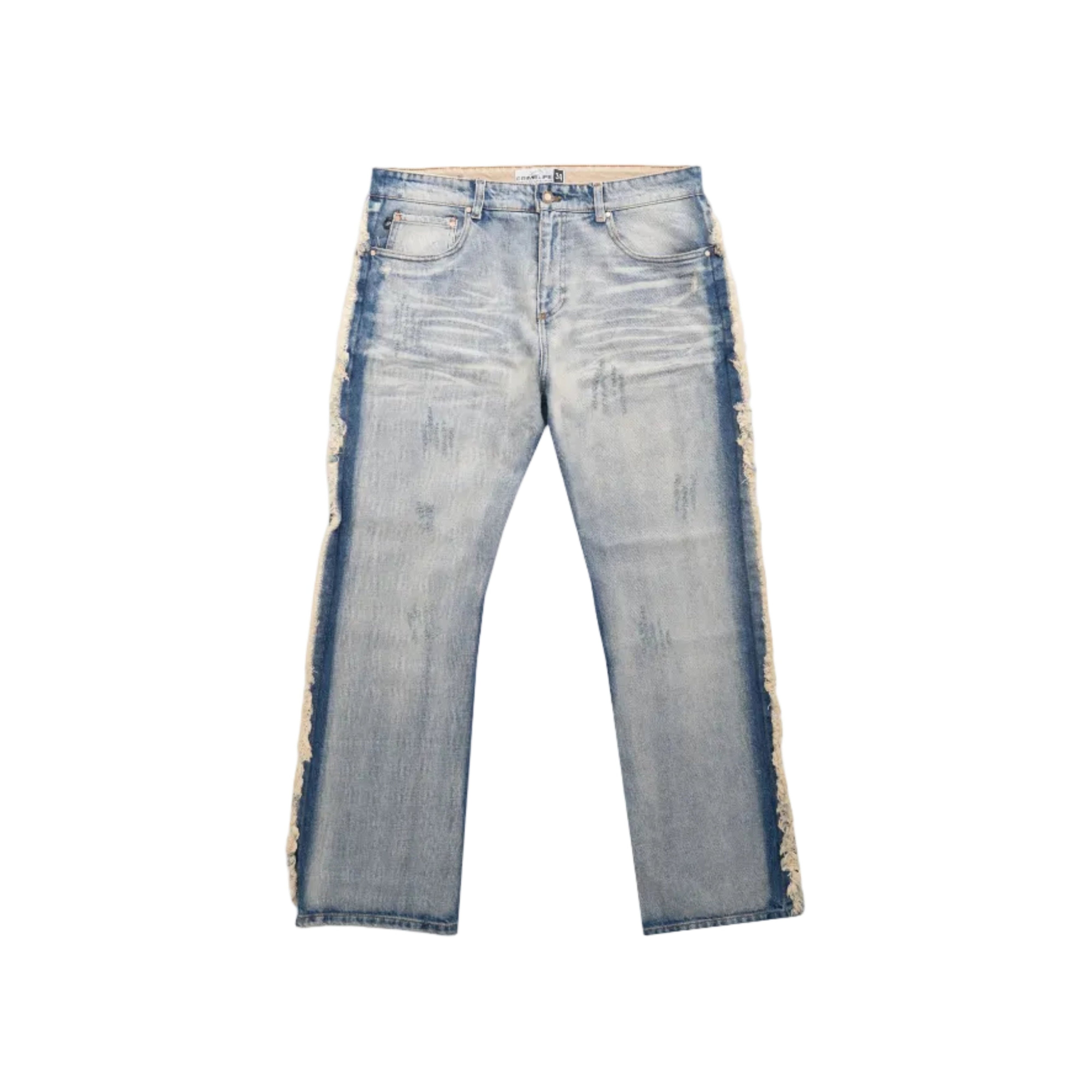 UNSTITCHED BLUE JEANS