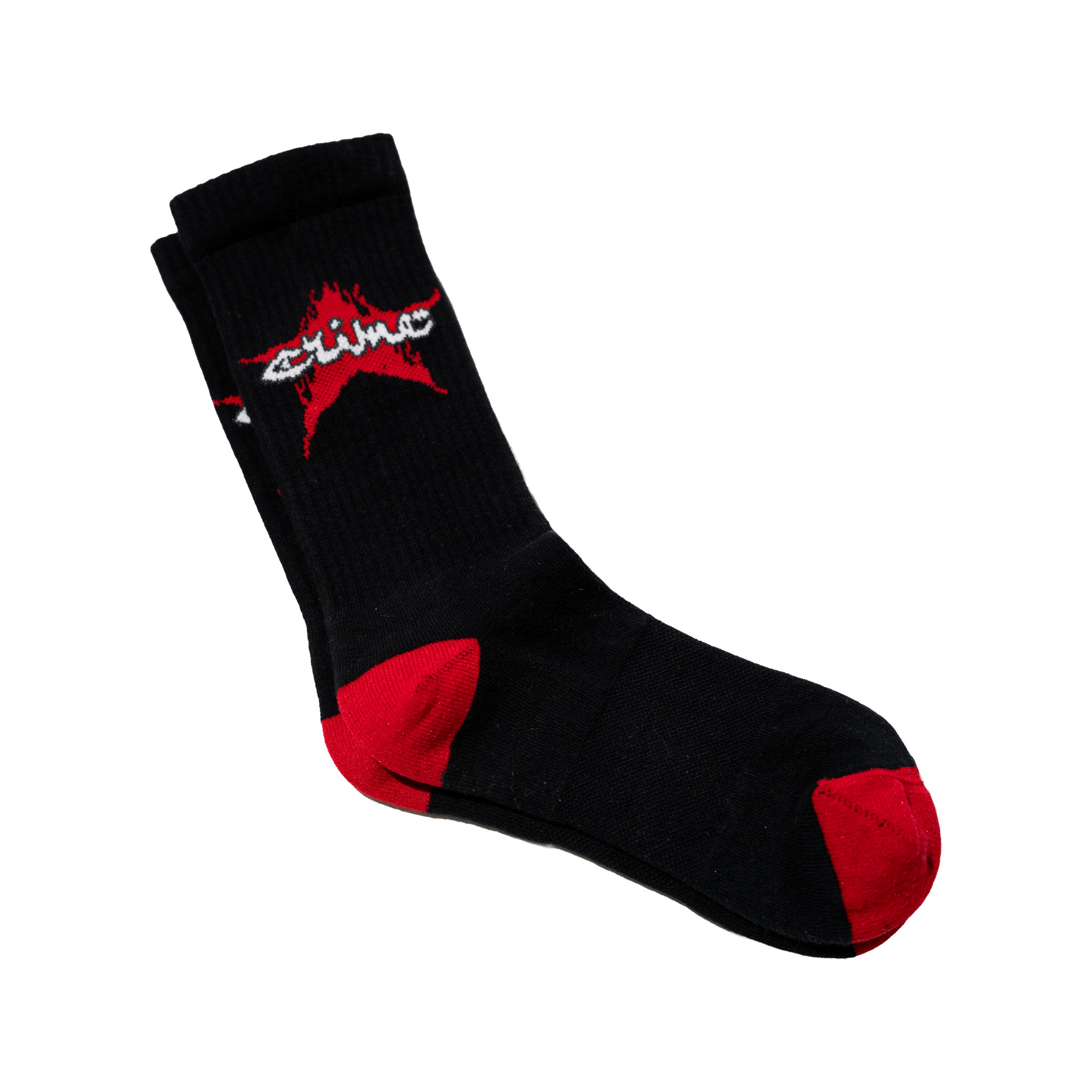 ARAB STAR BLACK SOCKS