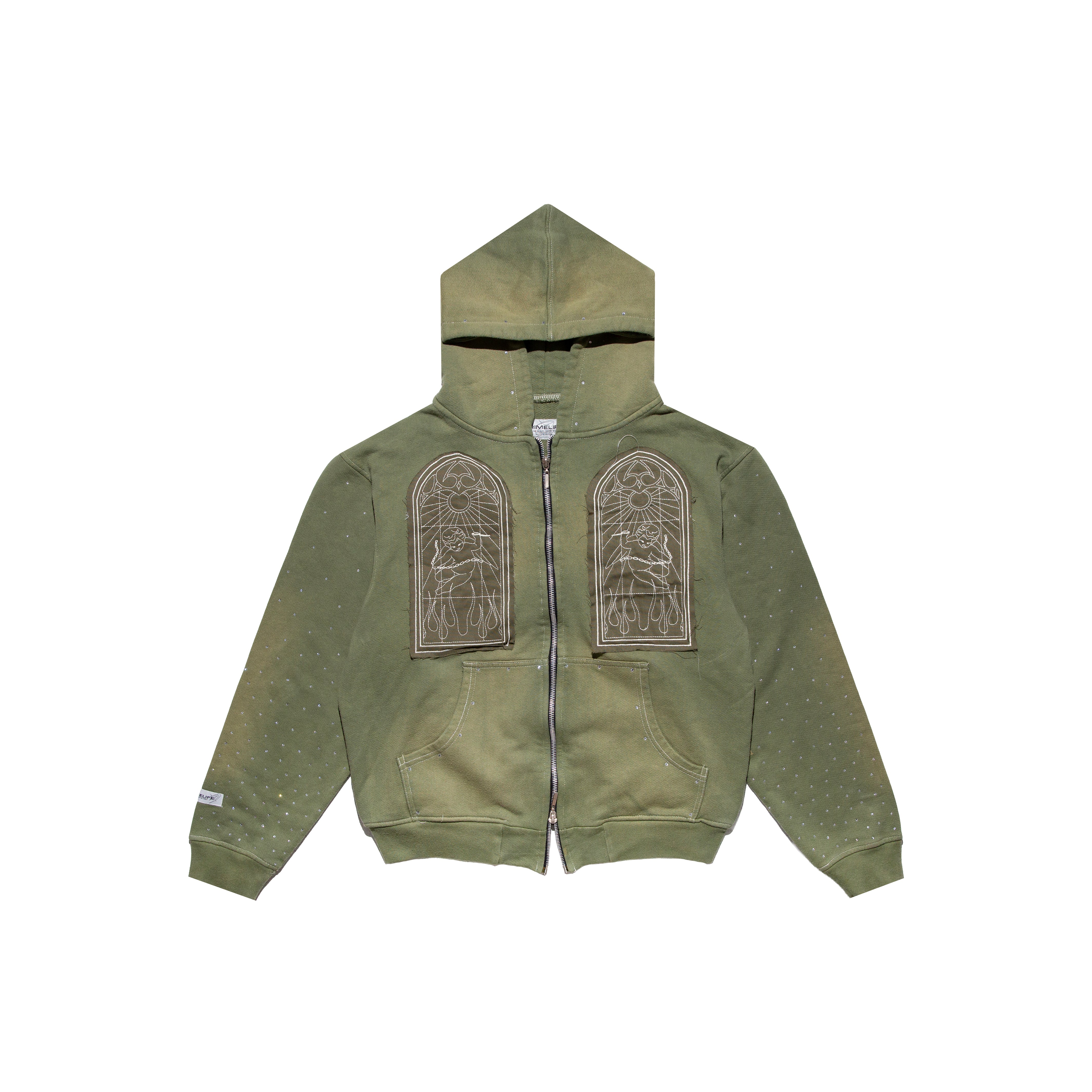 VITRAL GREEN HOODIE