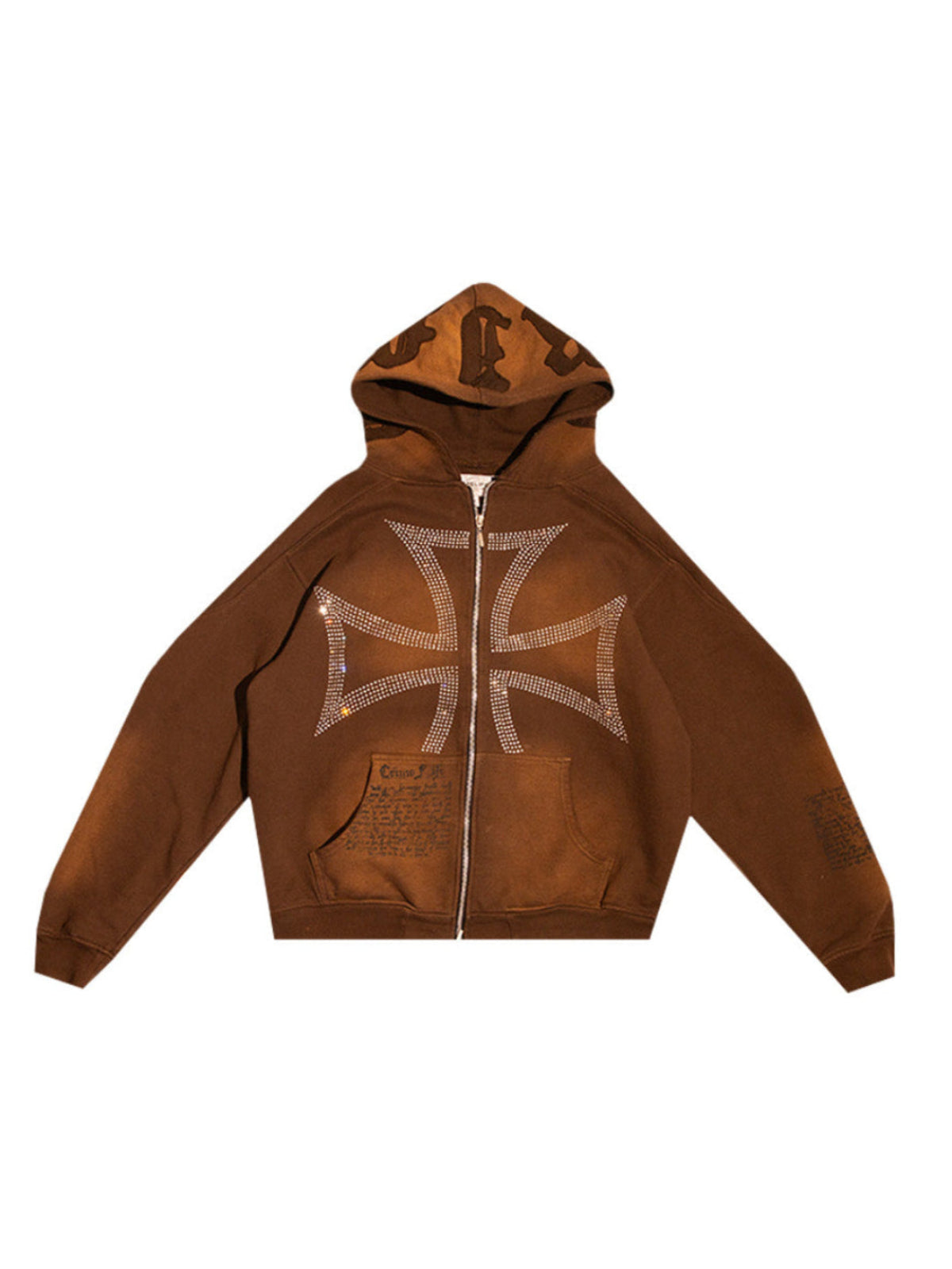 EMBROIDERY ZIPP HOODIE